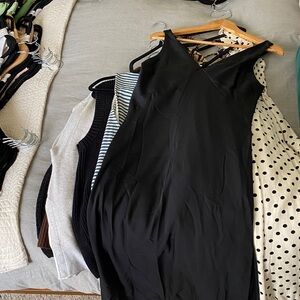 Elegant Black Sleeveless Dress- nwot